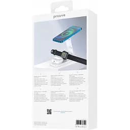 Бездротовий зарядний пристрій Proove Energy Fold 3 in 1 White (WSEF15010002) [99594] - мініатюра 6