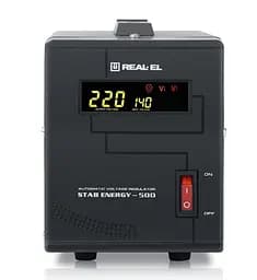 Стабілізатор REAL-EL Stab Energy-500 Black (EL122400011) - мініатюра 4