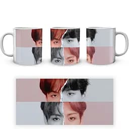 Кухоль GeekLand Bangtan Boys Мін Юнгі Чон Чонгук BTS CP 04.468.947 330 мл білий - мініатюра 3