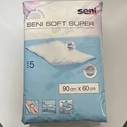 Пелюшки гігієнічні універсальні Seni Soft Super 90см*60см, 5 шт.