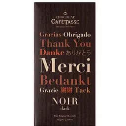 Шоколад черный Cafe-Tasse Merci 60% 85 г (873286)