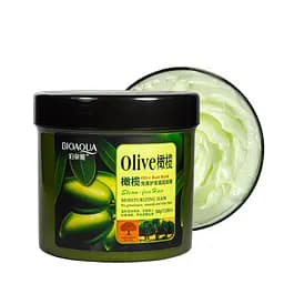 Маска для сухих и ломких волос Bioaqua Olive Hair Mask с оливковым маслом 500 мл