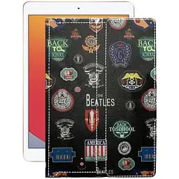 Чохол StatusCASE з екошкіри для планшету Apple iPad 8 10,2 (2020) Бітлз