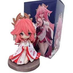 Фигурка чиби Яэ Мико Геншин Импакт Genshin Impact Yae Miko 13 см CH CGI YM 13