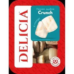 Печиво здобне Delicia Crunchв глазурі 300 г
