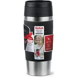 Термочашка Tefal Travel Mug Classic 360 мл чорна (N2020210) - мініатюра 2