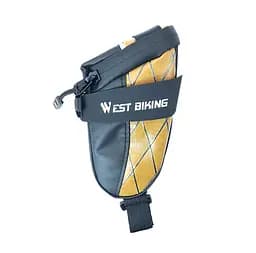 Велосумка под раму West Biking YP0707230 2 л треугольная чорная (G0001968)