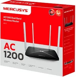 Маршрутизатор Mercusys AC12 AC1200 4xFE LAN 1xFE WAN - мініатюра 3