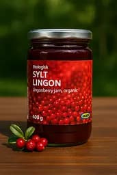 Органічне варення з брусниці IKEA SYLT LINGON 400 г