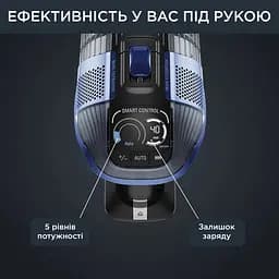 Пилосос бездротовий Rowenta XFORCE FLEX 14.60 AQUA 200 Вт вологе прибирання автон. робота до 70 хв НЕРА чорно-синій - мініатюра 7