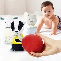 Розвиваючі м'які кеглі BabyOno Борсук Едмонд та друзі  - мініатюра 8