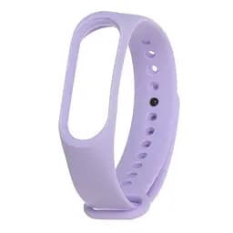 Силіконовий ремінець для фітнес браслетів Xiaomi Mi Band 3/4, Silicone, lavender, зі зручною застібкою, на фітнес трекер та смарт годинник, ArmorStandart (ARM59293)