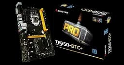 Материнська плата Biostar TB250-BTC+ V6 LGA 1151v1 (TB250-BTC+ V6) Б/В