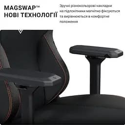 Крісло ігрове Anda Seat Kaiser 3 Size XL Black (AD12YDC-XL-01-B-PV/C) - мініатюра 8