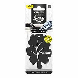 Освежитель воздуха Winso Lucky Leaf Black Diamond ароматизатор целлюлозный (539050)