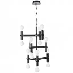 Люстра Brille подвесная лофт в зал E27 40W BK (BL-269S/18)