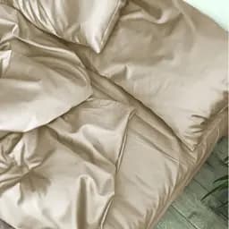 Комплект дитячої постільної білизни MirSon Satin Light Pro 10-016 Creamy 110х140 см кремовий (2200010176568) - мініатюра 2