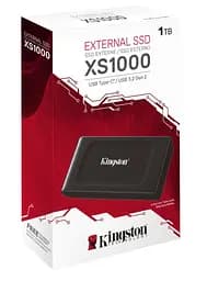 Зовнішній накопичувач SSD Kingston XS1000 1 TB Type-C USB 3.2 1050 MB-s (SXS1000/1000G) - мініатюра 2