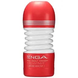 Мастурбатор Tenga Rolling Head Cup класичний, інтенсивна стимуляція головки пеніса рухомими елементами