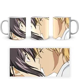 Кухоль GeekLand Kaichou wa Maid-sama Президент студ поради - покоївка! Місаки Такумі KWM 02.02 330 мл білий - мініатюра 4
