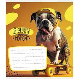 Тетрадь ученическая "Лови момент" Leader 012-500240K-4 в клеточку, 12 листов