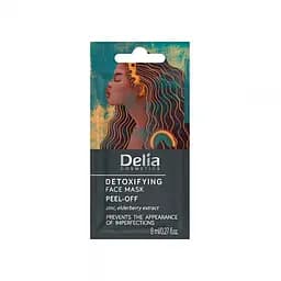 Маска-отшелушивающая пленка для лица Delia Detox, 8 мл