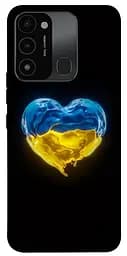 Чохол Demsky Серце України для Tecno Spark Go 2022 (KG5m)
