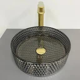 Умивальник VBI Sepino black накладний VBI-016301, Чорний матовий