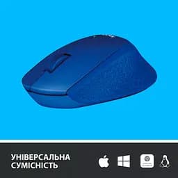 Мишка Logitech M330 Silent plus Blue (910-004910) - мініатюра 4
