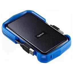 Зовнішній жорсткий диск 2.5" USB 1.0TB Apacer Apacer AC631 Black/Blue (AP1TBAC631U-1) - мініатюра 4