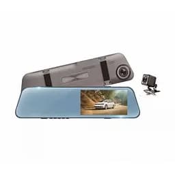 Зеркало с видеорегистратором L1043T (2 камеры) 5'' touch AHD