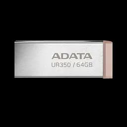 Флеш-накопитель ADATA USB 3.2 UR 350 64Gb Серебристый/Beige