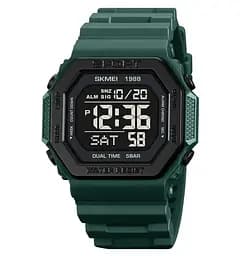 Чоловічий спортивний годинник Skmei 1988 (Темно-зелений)