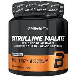 Амінокислота BiotechUSA Citrulline Malate 300 грам Без смаку