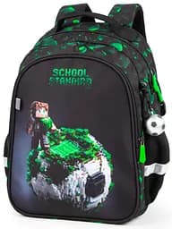 Ортопедичний рюкзак для хлопчика School Standard з М'ячем 38х28х16 см для першокласника (160-27)