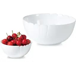 Салатник Luminarc LOTUSIA Rise круглий склокераміка білий d12 см (Q6573) - мініатюра 2