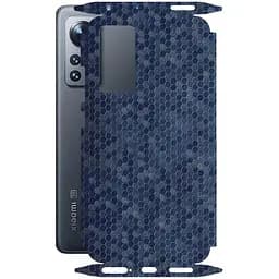 Захисна плівка StatusSKIN для Xiaomi 12 2021 Корпус Вініл Соти сині