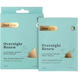 Колагенова маска для шиї Face Facts Overnight renew 3 по 15 мл