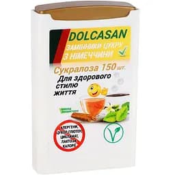 Заменитель сахара Dolcasan на основе Сукралозы 150 таблеток