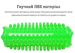 Ортопедичний килимок для стоп Acupoint з шипами зелений EasyFit fit0024942 - мініатюра 3
