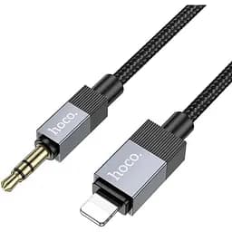 Кабель Hoco UPA32A Lightning to разъему 3.5 мм 1 м черный