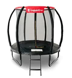 Батут із внутрішньою сіткою inSPORTline Flea PRO 183 см чорний (23877)