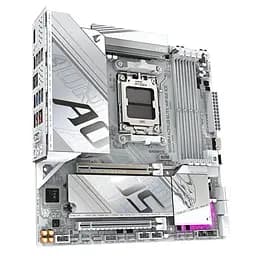 Материнська плата Gigabyte B850M AORUS ELITE WF6E ICE sAM5 B850 4xDDR5 M.2 Wi-Fi BT mATX - мініатюра 2