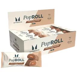 Протеїновий батончик Myprotein Pop Rolls Chocolate Caramel 12x27 г