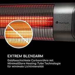Інфрачервоний обігрівач Blumfeldt Dark Wave Stand (10033811) - мініатюра 8