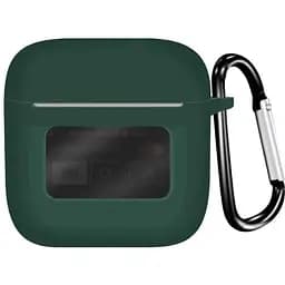 Чехол-накладка DK для JBL Tour Pro 2 | Silicone Candy Friendly с карабином (green)