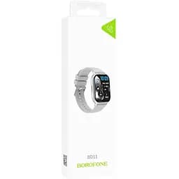 Смарт-годинник BOROFONE BD11 Smart sports watch (call version) Silver - мініатюра 2