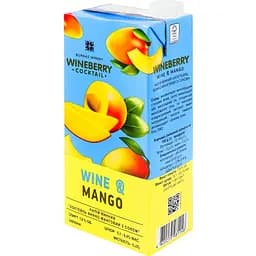 Уцінка. Напій винний WineBerry Wine & Mango винно-манговий з соком біле напівсолодке 1 л - мініатюра 3