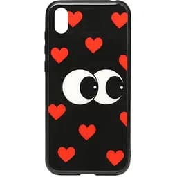 Чохол-накладка Toto Cartoon Print Glass Case HuAwei Y5 2019 Just Eatit