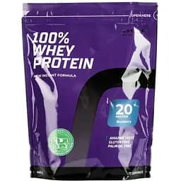 Протеїн Progress Nutrition 100% Whey Protein Чорниця 460 г
